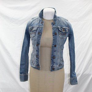 Abercrombie and Fitch Women's size XS medium wash denim jacket